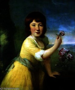 Portrait Of Miss Augusta Hirst — John Peter Russell