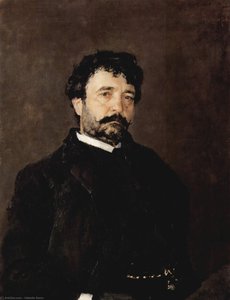 Portrait Of The Singer Angelo Mazini — Valentin Alexandrovich Serov