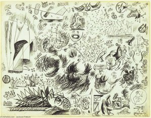 Sheet Of Studies — Paul Jackson Pollock