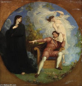 William Shakespeare Between Tradegy And Comedy — Richard Westall