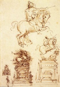 Trivulzio Ratsavalamu Studie — Leonardo Da Vinci