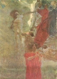 Composition Peinte À L'étude De La Médecine — Gustave Klimt