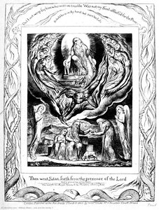 Job Et Sa Famille — William Blake