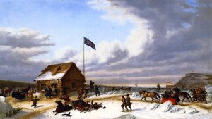 The New Year's Day Parade — Cornelius David Krieghoff