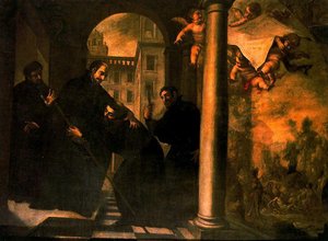 San Ignacio Despidiéndose De San Francisco Javier — Juan De Valdés Leal