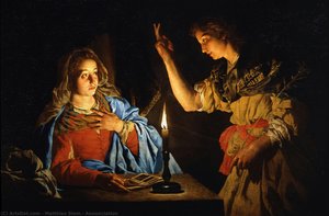 Annunciation — मैथियास स्टॉम