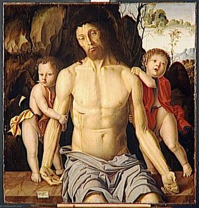 Le Christ Mort Soutenu Par Deux Anges — Marco Palmezzano