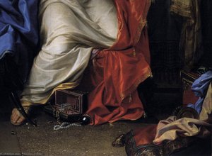 The Repentant Magdalen (detail) — Жан-батьо Жюльєн