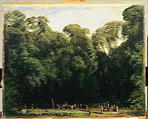 Le Parc De Saint Cloud Un Jour De Fete — პოლ ჰუე