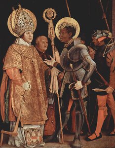 Disputa De Los Santos Erasmo Y Mauricio (mauricio) — Matthias Grünewald