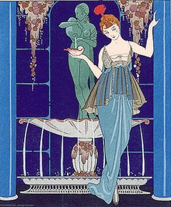 Jeanne Paquin Gown — Georges Barbier