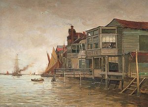 The Old Falcon Hotel, Gravesend, Kent — Charles Edward Holloway