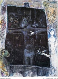 In Front Of The Picture — Marc Chagall
