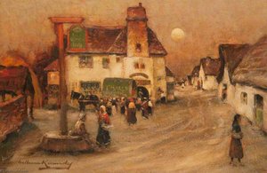 Village Cross, Woolhampton — William Joseph Kennedy