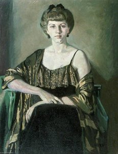 Madeleine In Black And Gold — Gladys Vasey