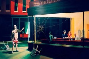 Nighthawks Forever — Banksy