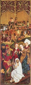 Atharinen Altar, Right Wing Finding Of The Cross — Michael Wolgemut