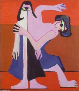 Danza De Máscaras — Ernst Ludwig Kirchner