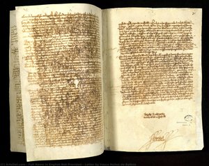 Letter By Vasco Núñez De Balboa — Full Name In English Not Provided