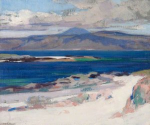 Ben More From Iona — Francis Campbell Bolleau Cadell