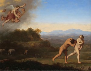 The Expulsion From Paradise, Cornelis Van Poelenburch, After C. 1646 — Cornelis Van Poelenburch