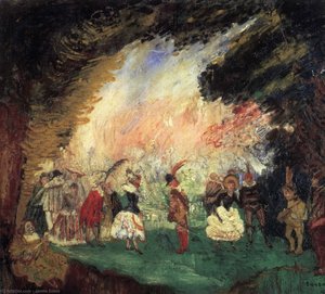 Le Jardin De L'amour — James Ensor