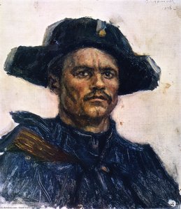 Head Of A Drummer — Vasily Ivanovich Surikov