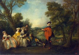 Konzert Im Park — Nikolaus Lancret