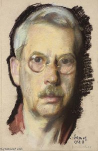 Self Portrait With Pince-nez — Konstantin Andreevic Somov