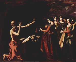 La Tentazione Di San Girolamo — Francisco De Zurbarán