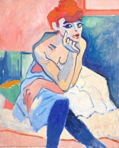 Woman In A Chemise — André Derain