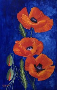 Poppies — Michele Elizabeth Field