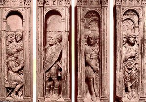 Four Reliefs With The Trials Of Saint Peter — Paolo Romano