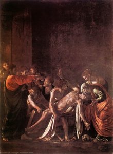 Das Auferweckung Des Lazarus — Karavaggio
