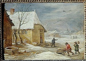 L'hiver — David Teniers Ii Le Jeune