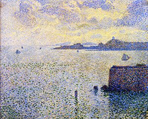 Sailboats And Estuary — Тео Ван Рисслельбергх