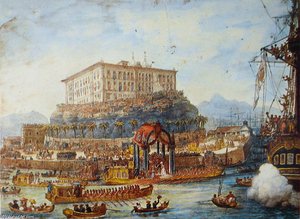 Landling Of Princess Leopoldina — Jean-baptiste Debret