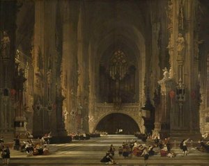 Interior Of The Cathedral Of St Stephen, Vienna — Дейвид Робертс