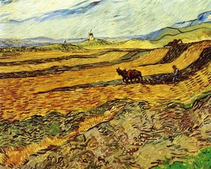 Kenttä Ja Lapsetyö Ja Mylly — Vincent Willem Van Gogh