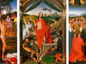 Resurrection Triptych — Memling, Hans
