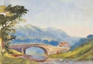 Manx Landscape With Bridge — جورجينا غور كوري