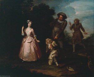 Phillida Rejecting Mopsus And Cimon A Scene From Colley Cibber's 'damon And Phillida' — William Jones