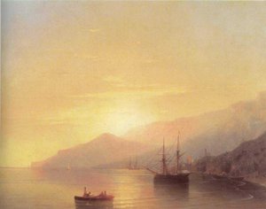 Schiffe Auf Einem Raubzug — Iwan Aiwazowski