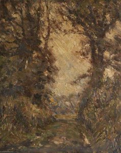 Trees And A Path — Margaret L. R Tudor