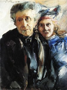 Grandmother And Granddaughter — Lovis Corinth