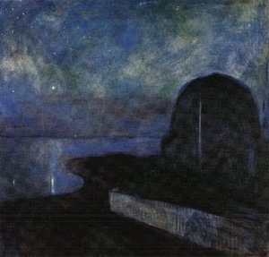 Stjernenatt — Edvard Munch
