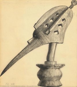 Ethnographic Drawing - Sculpture Of — Fernando Barbedo Galhano
