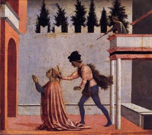 Martyrdom Of St Lucy (predella 5) — Domenico Veneziano