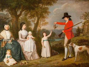 The Spreull Family — David Allan