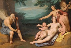 The Mirror Of Time — Cornelis Cornelisz Van Haarlem